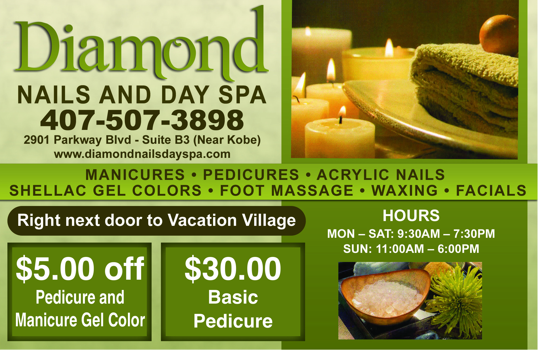 Diamond Nails and Day Spa